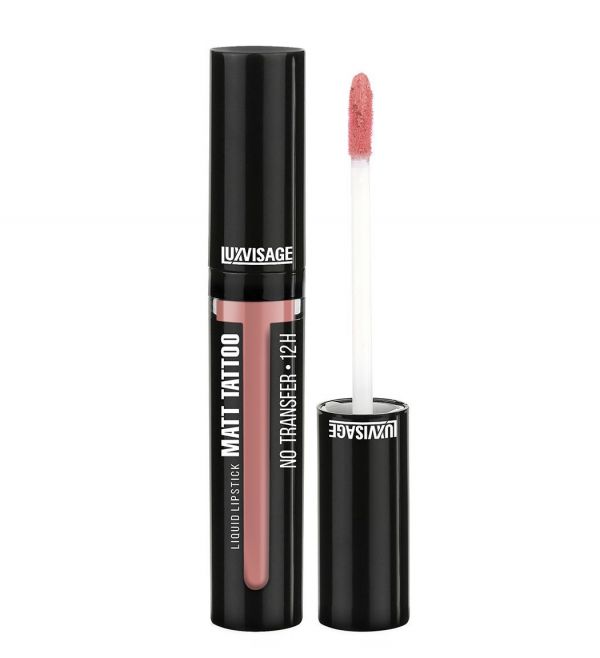 LuxVisage Liquid lipstick MATT TATTOO No transfer 12H tone 102 CREAMY ROSE